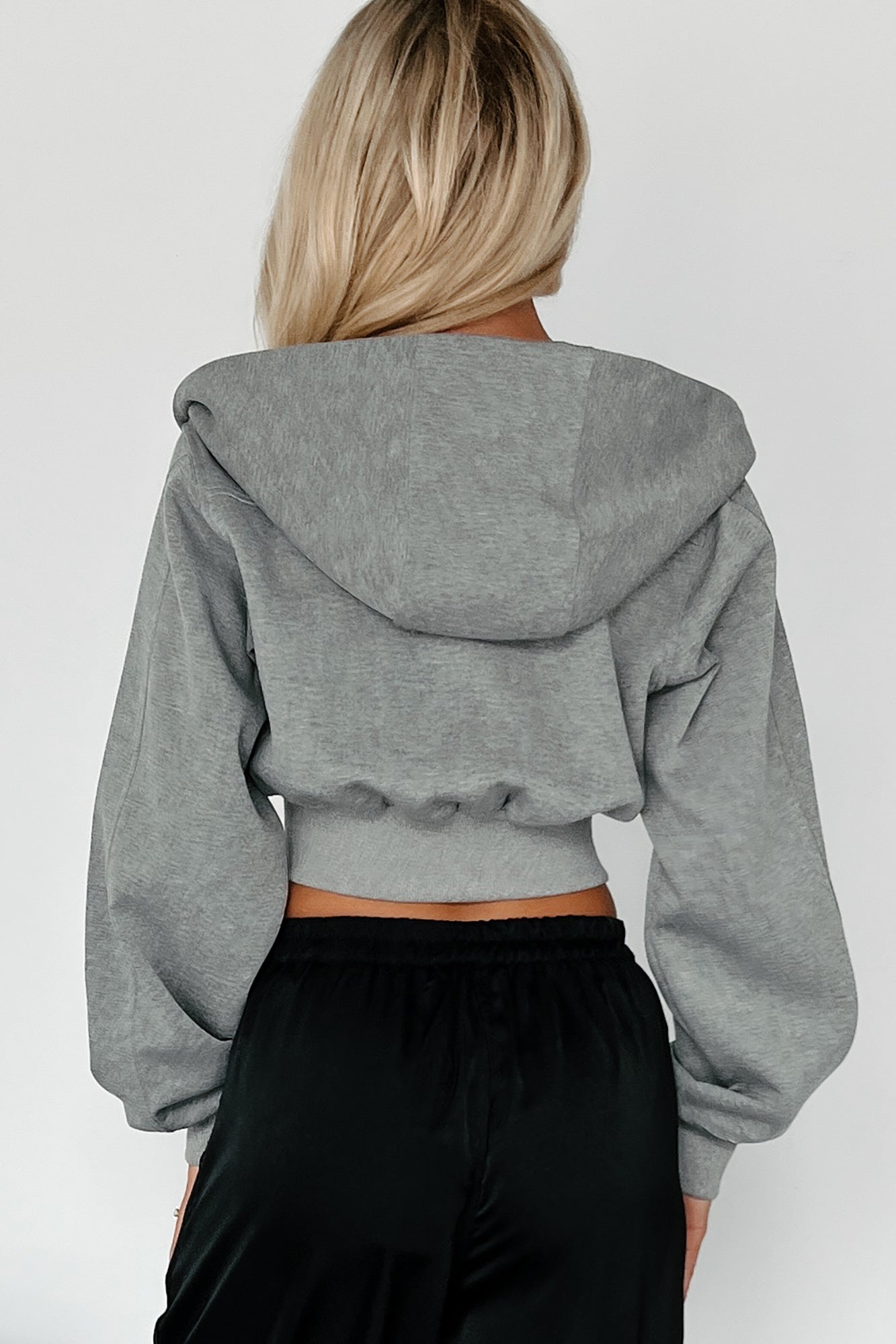 Rather Be Here Zip-Up Hoodie (Heather)